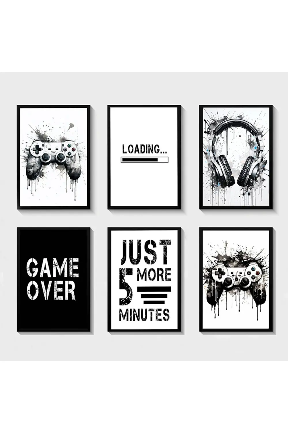 Oyuncu Odası Ve Gamerlar Özel Olarak Tasarlanmıştır , 6'Parça Çer