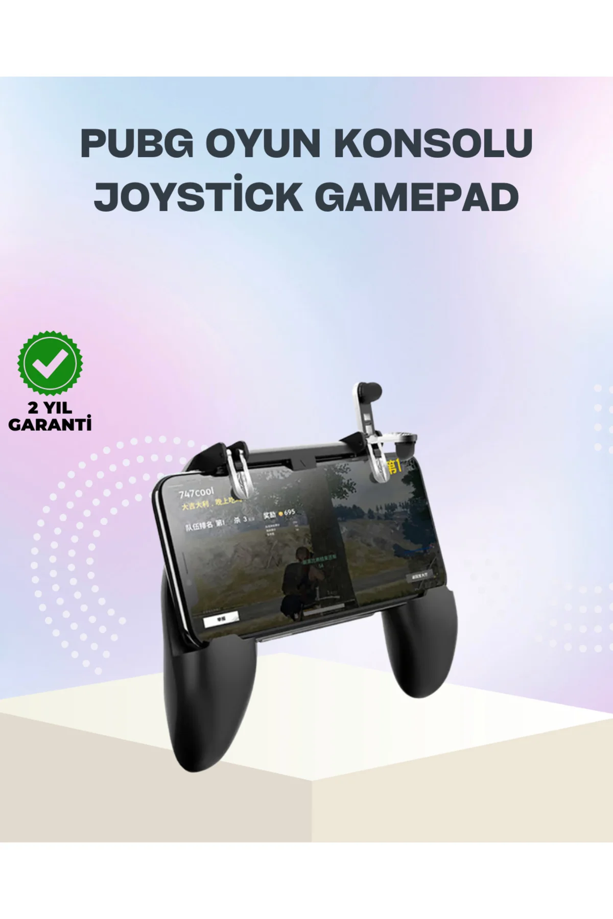 Oyunlar İçin Joystickli Ergonomik Gamepad Kontrol Cihazı