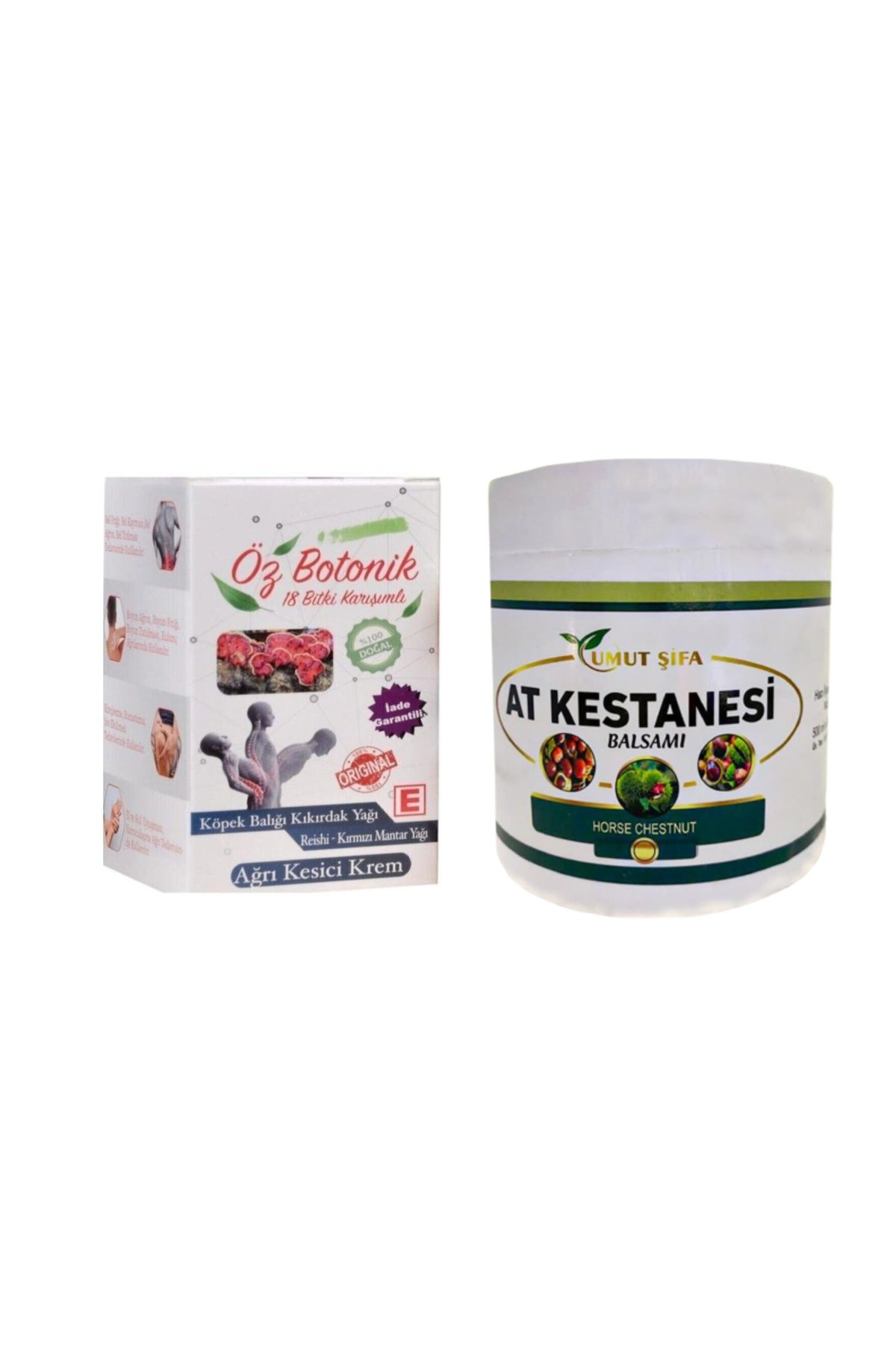 Öz Botanik 18 Bitki Karışımı 200 ml + AT KESTANESİ BALSAM 500 ml 