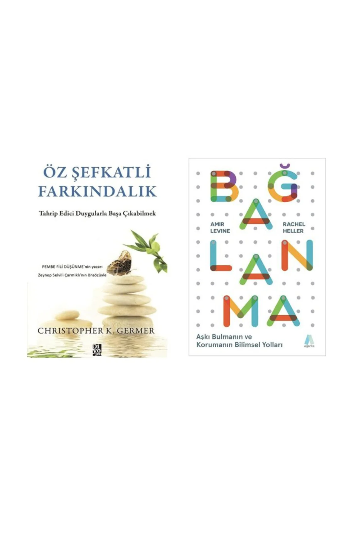 OZ SEVKATLI FARKINDALIK+BAGLANMA= 2 SET KITAP