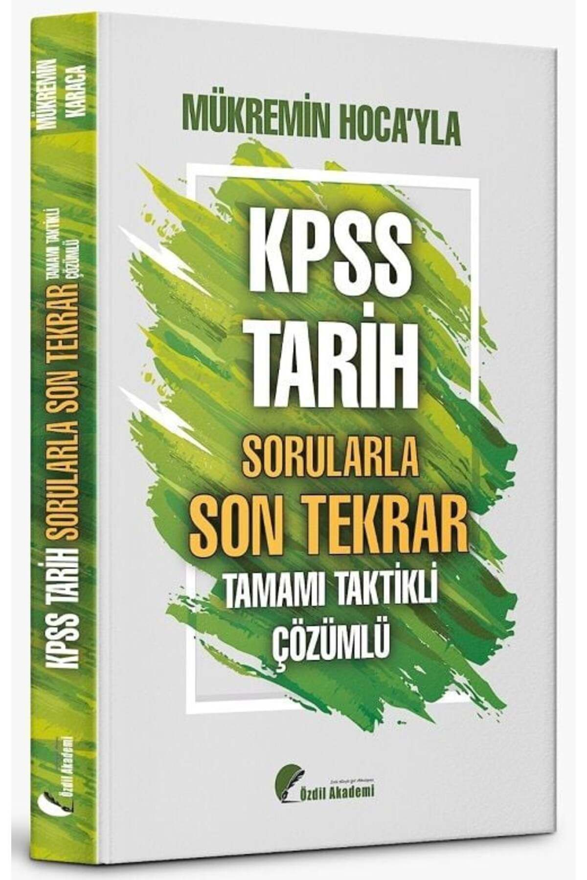 Özdil Akademi Yayınları Özdil Akademi Kpss Tarih Sorularla Son Tekrar Soru Bankası Çözüml