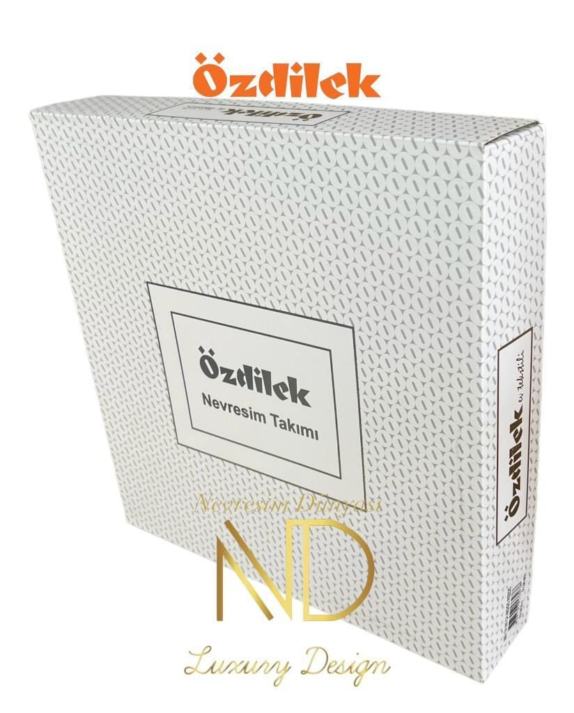 Özdilek Çift Kişilik Ranforce Nevresim Takımı Jardin De Flor Beya