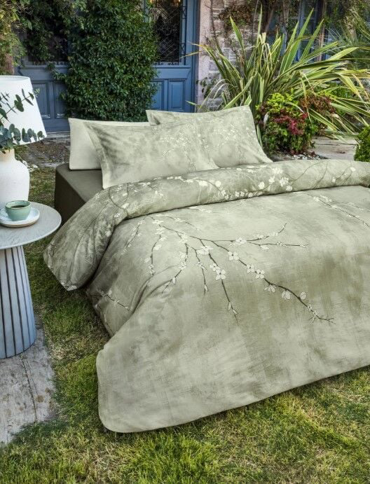 Özdilek Çift Kişilik Ranforce Nevresim Takımı White Sakura