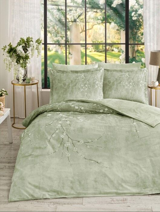 Özdilek Çift Kişilik Ranforce Nevresim Takımı White Sakura