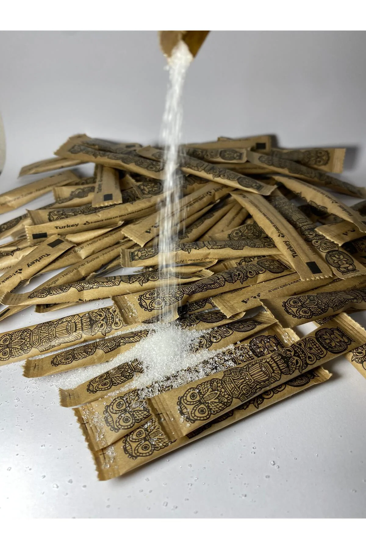 Özel Baskı Stick Toz Şeker - 1 kg (250 Adet x 4 g)