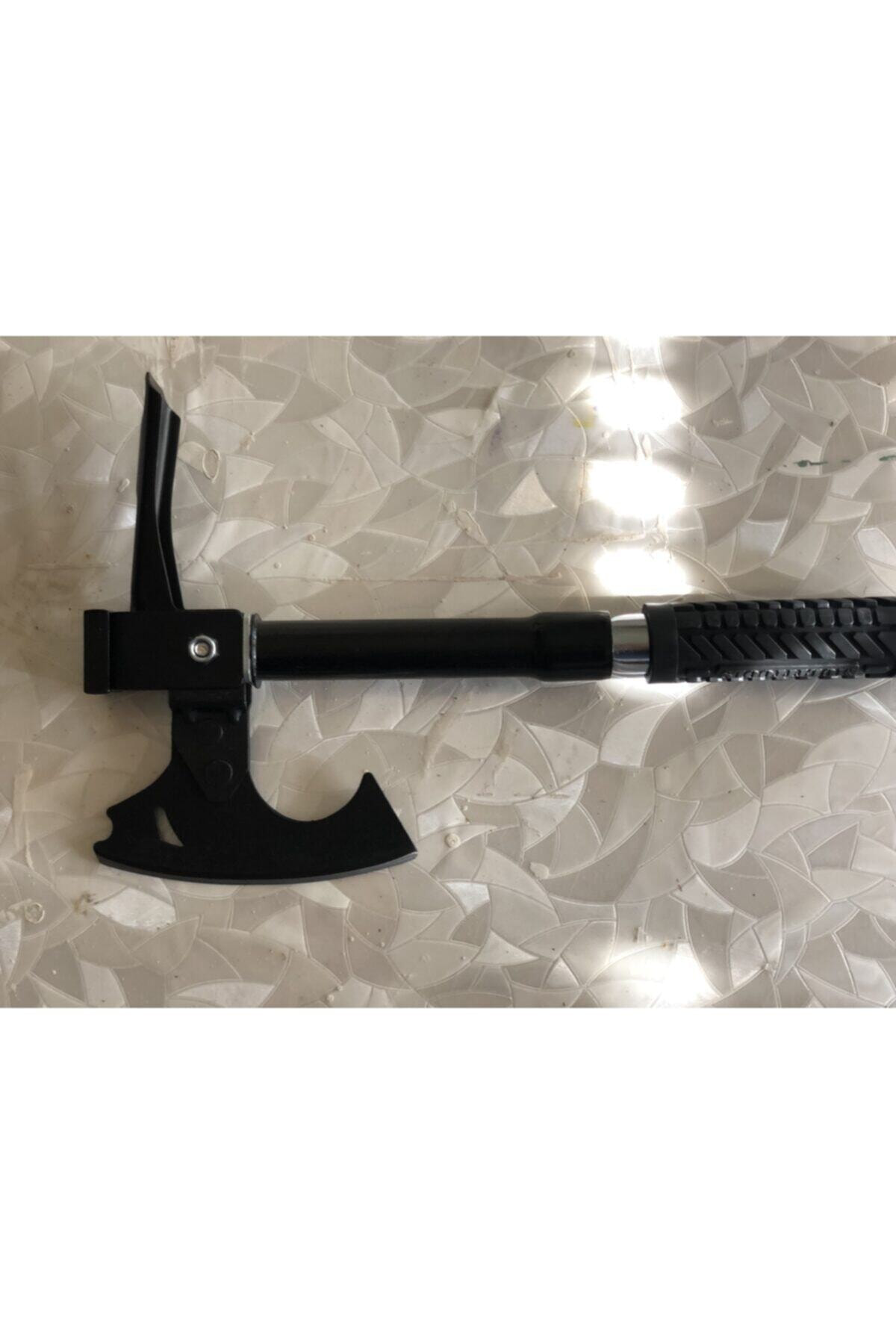 Özel Çantasında Siyah Keser Balta Çekiç Seti Çok Fonksiyonlu Prat