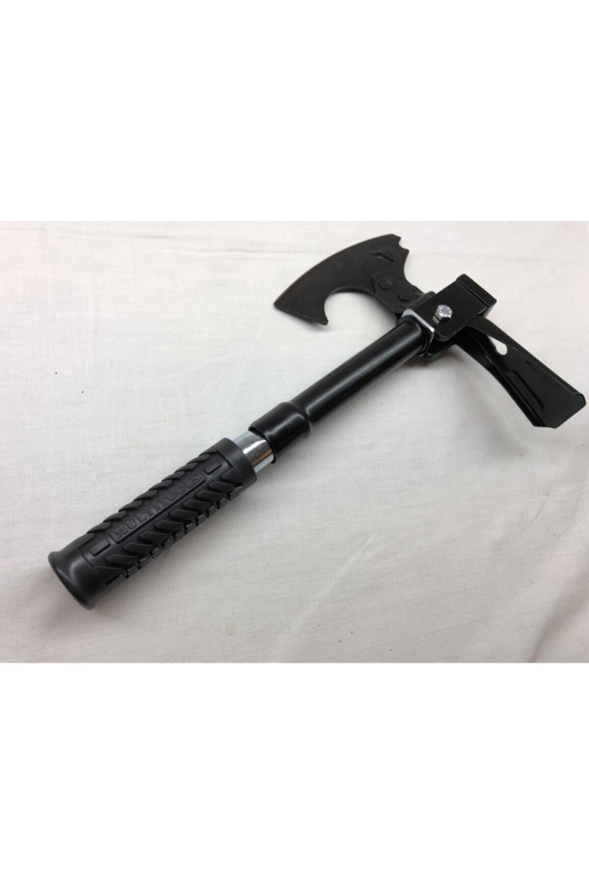 Özel Çantasında Siyah Keser Balta Çekiç Seti Çok Fonksiyonlu Prat