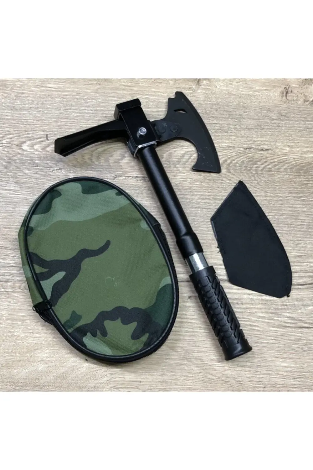 Özel Çantasında Siyah Keser Balta Çekiç Seti Çok Fonksiyonlu Prat