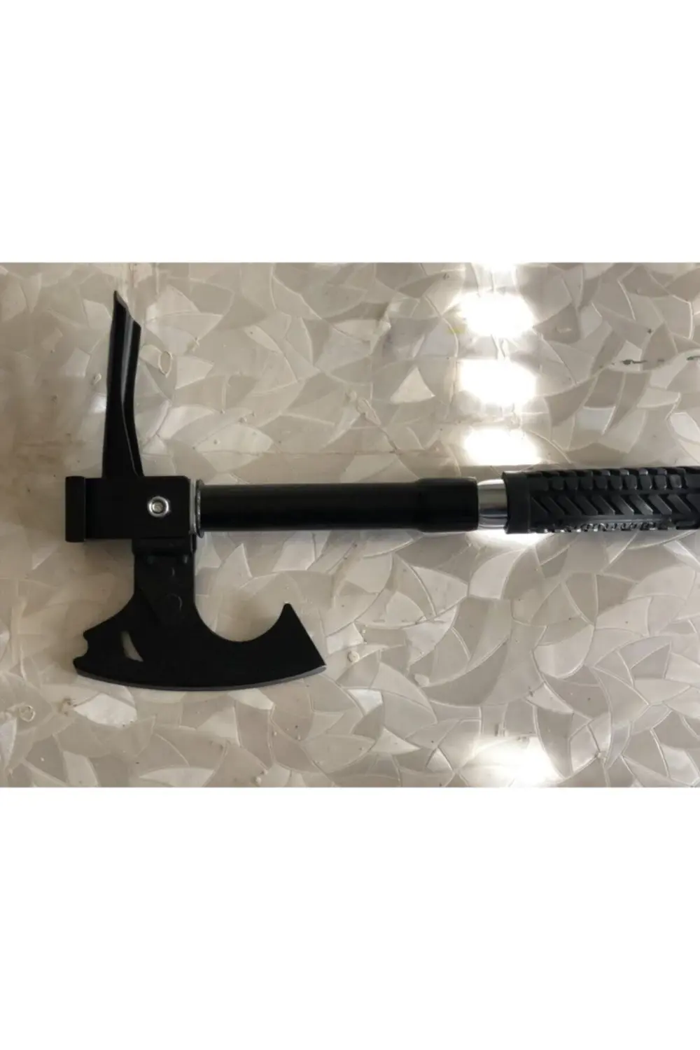 Özel Çantasında Siyah Keser Balta Çekiç Seti Çok Fonksiyonlu Prat