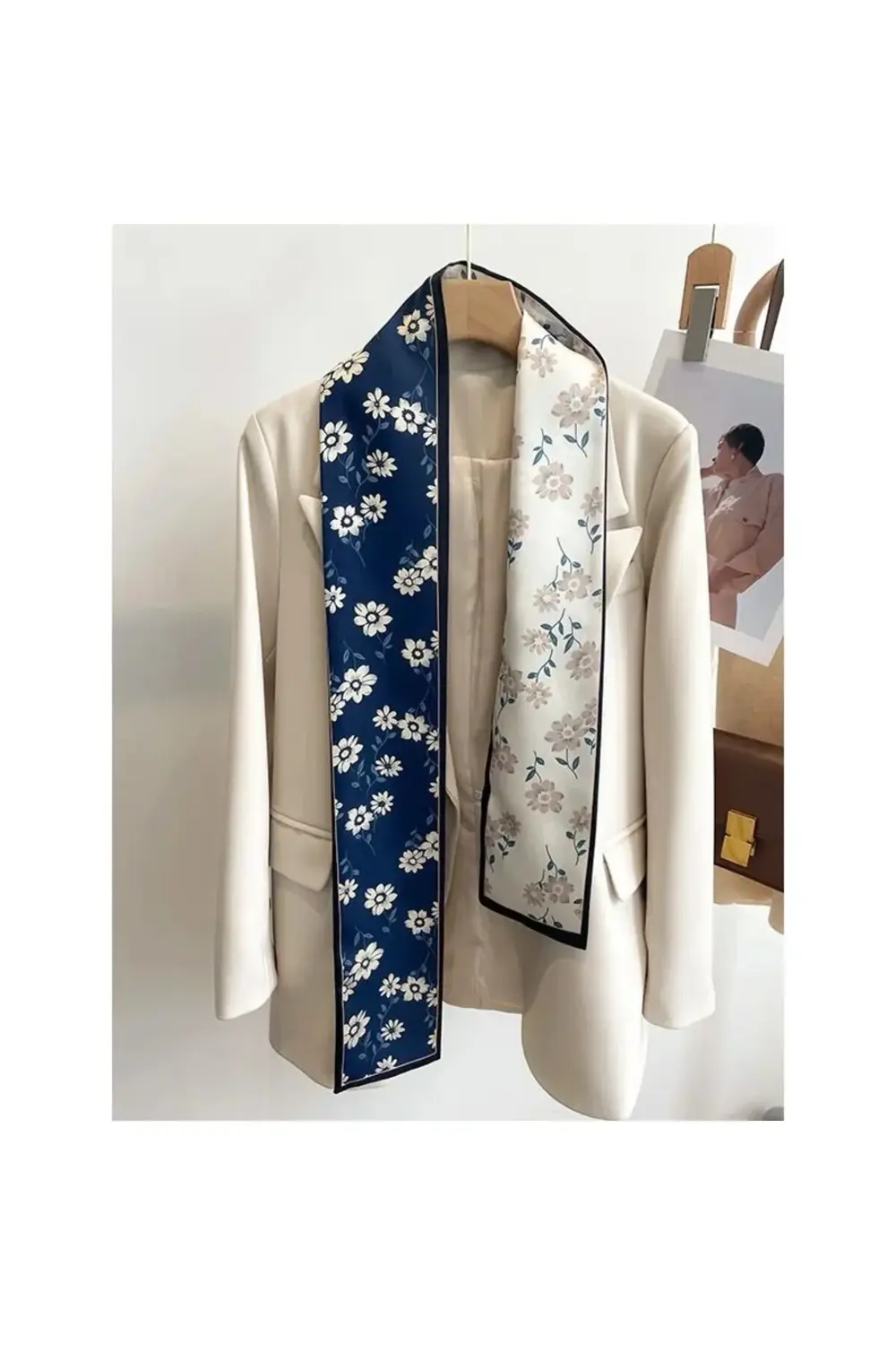 Özel Desenli Atkılar Çiçekli Desen