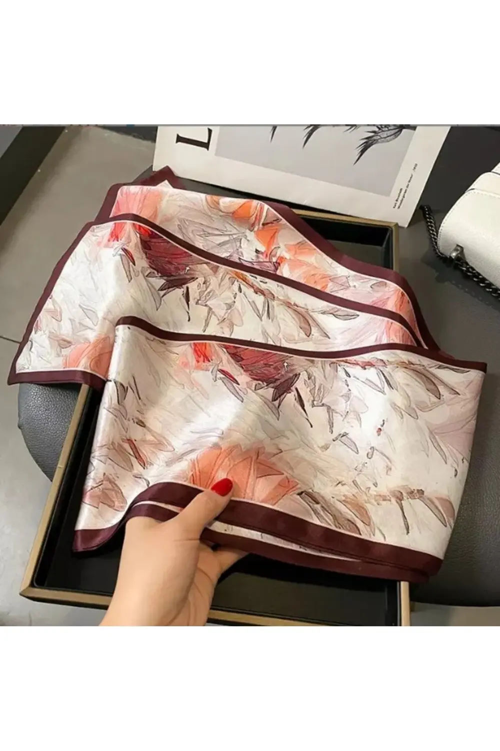 Özel Desenli Atkılar Motif Desenli