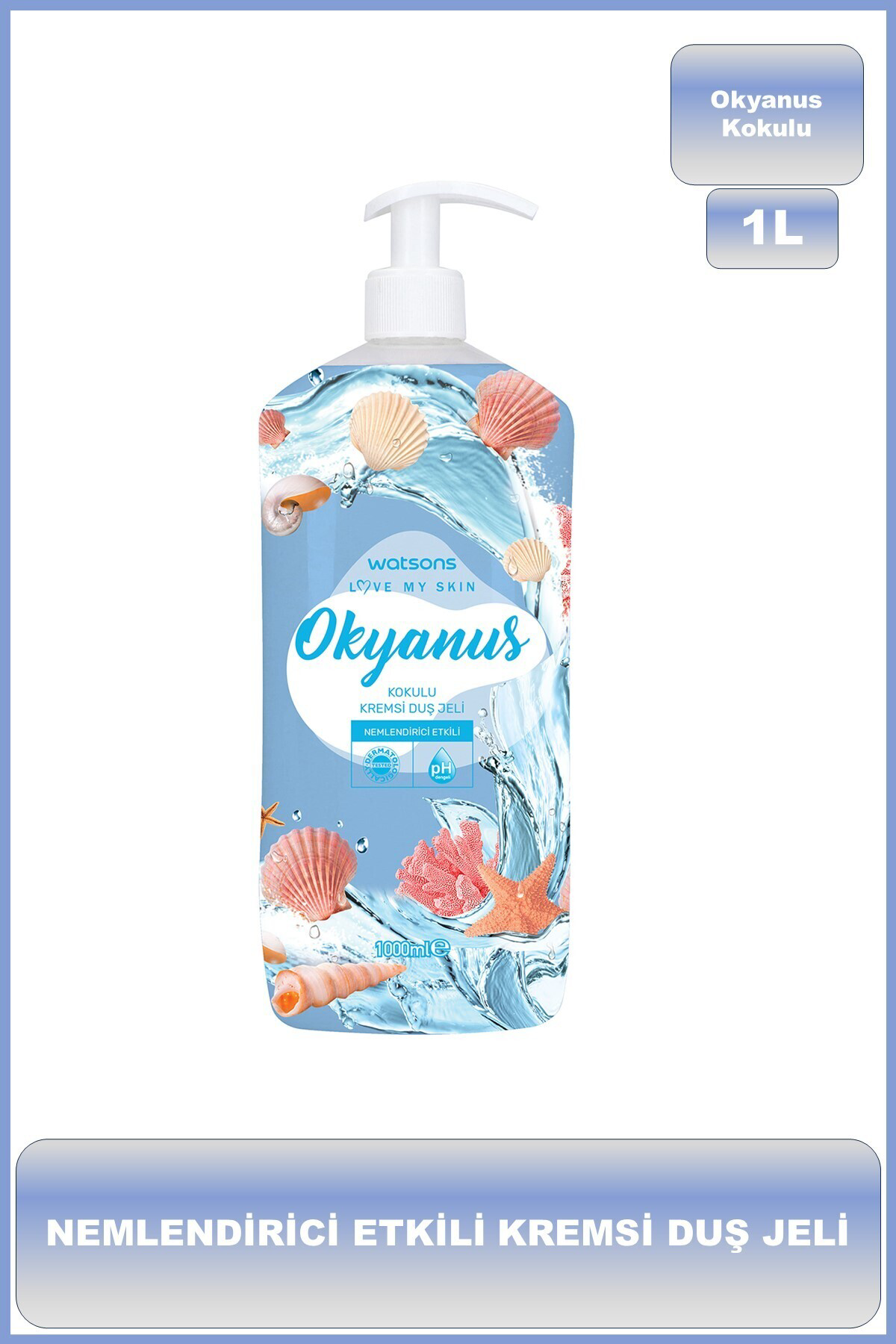 Özel Formülü ile Ciltleri Etkili ve Nazikçe Temizleyen Kremsi Duş