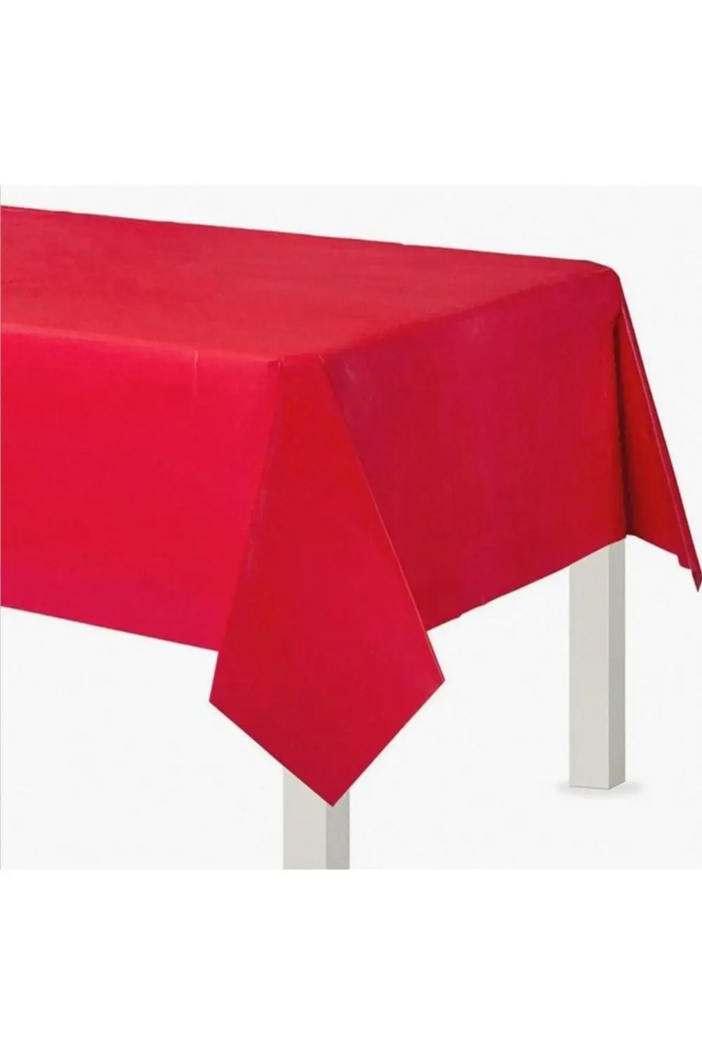 Özel Günleriniz Için Kırmızı Tek Kullanımlık Set 25'li Paket