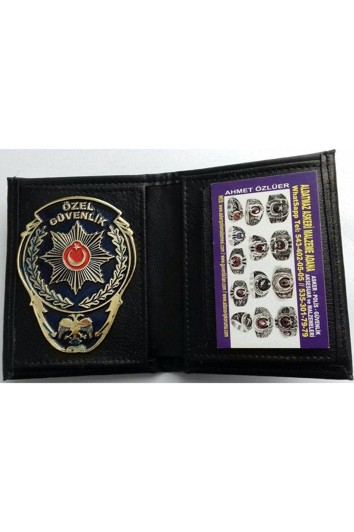 ÖZEL GÜVENLİK BACAK KILIFI+ÖZEL GÜVENLİK CÜZDANI+ÖZEL GÜVENLİK PA