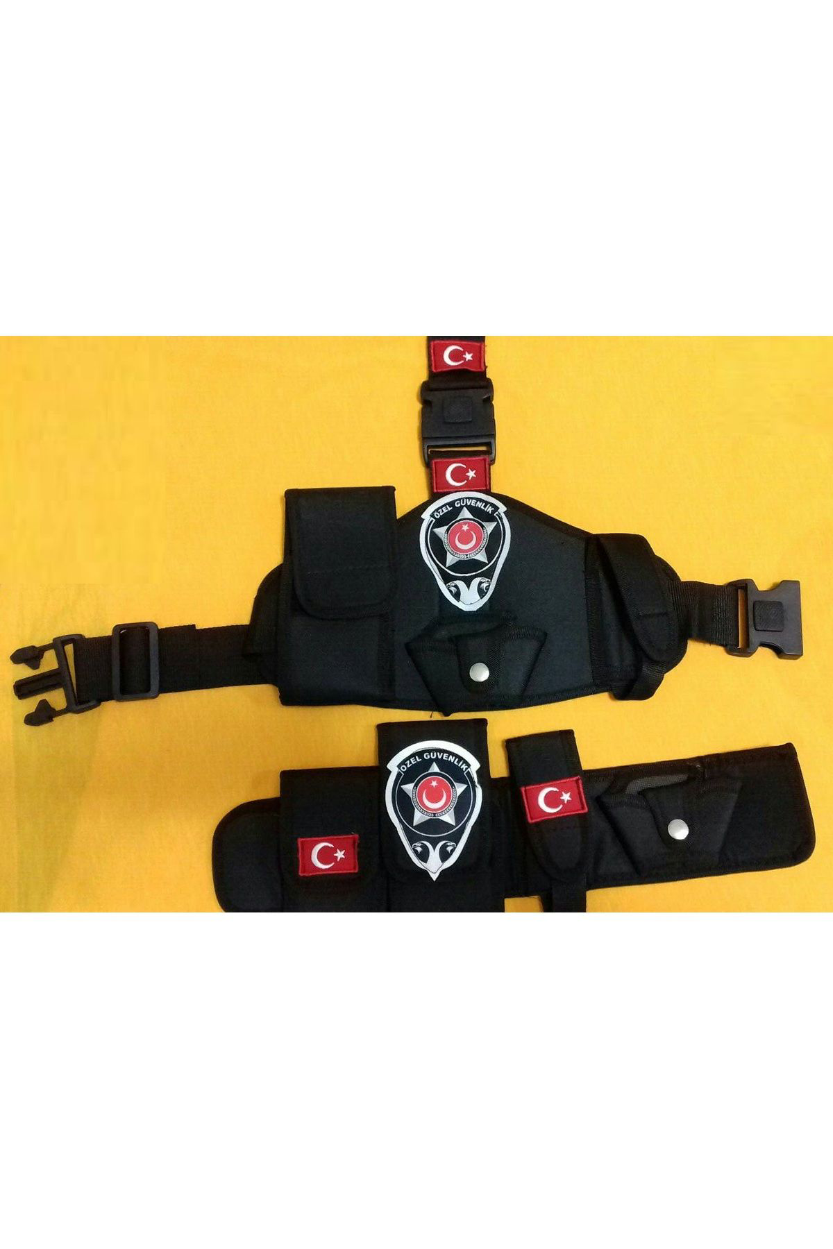 Aldatmaz Askeri Malzeme Özel Güvenlik Bacak Kilifi+Özel Güvenlik Bel Kilifi Satinal-Sivil