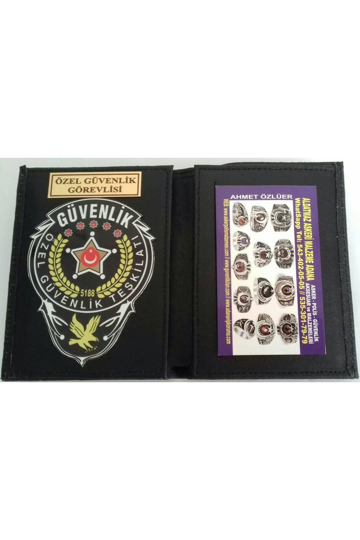 ÖZEL GÜVENLİK ROZETLİ CÜZDAN AL-SIVILE SATILMAZ.