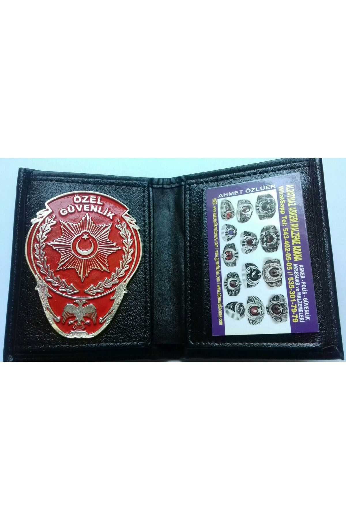 Angelo Planeta Özel Güvenlik Rozetli Cüzdan Satinal-Sivile Satilmaz.
