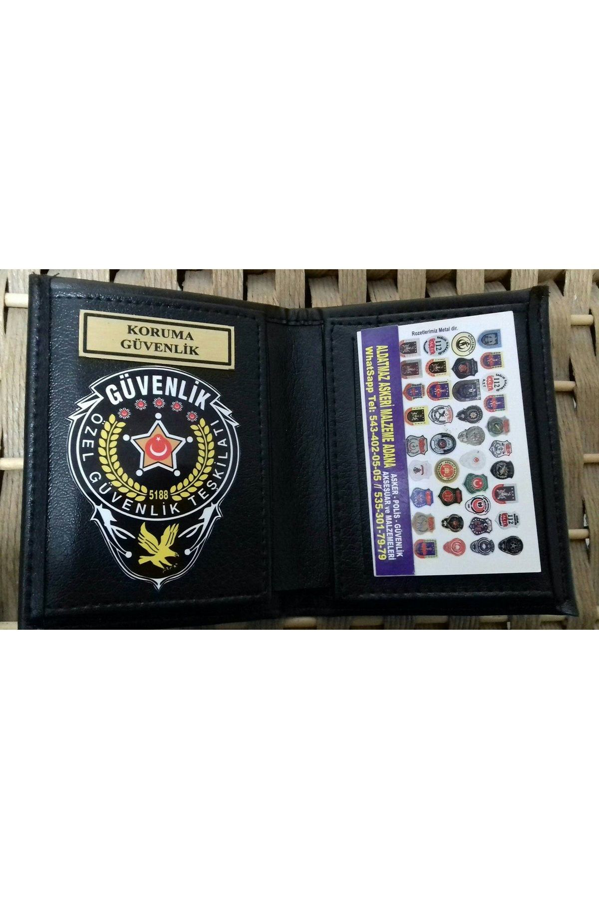 Özel Güvenlik Rozetli Cüzdanı Satınal.sadece Özelgüvenlik Görevli