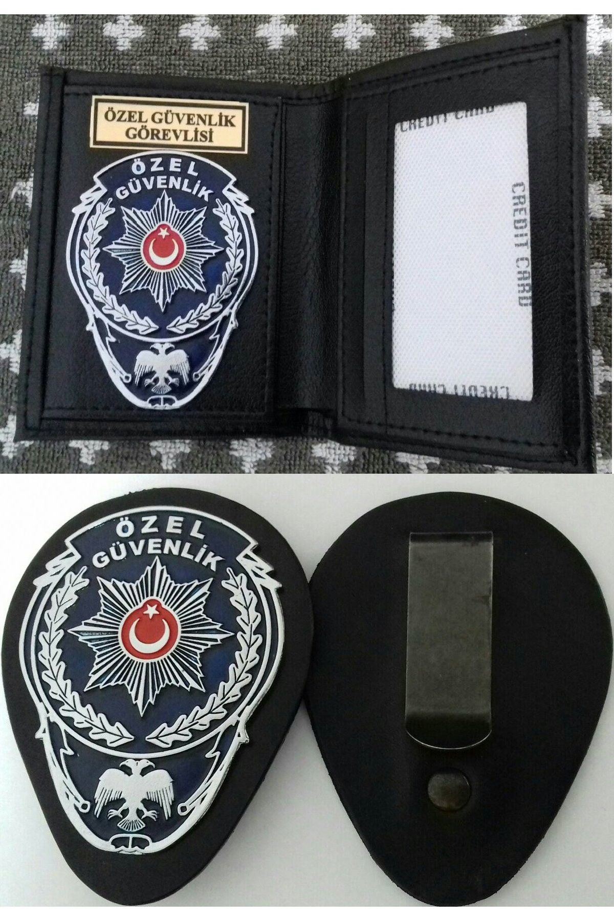 ÖZEL GÜVENLİK ROZETLİ CÜZDANI ve KEMER ROZETİ SATINAL-SIVILE SATI