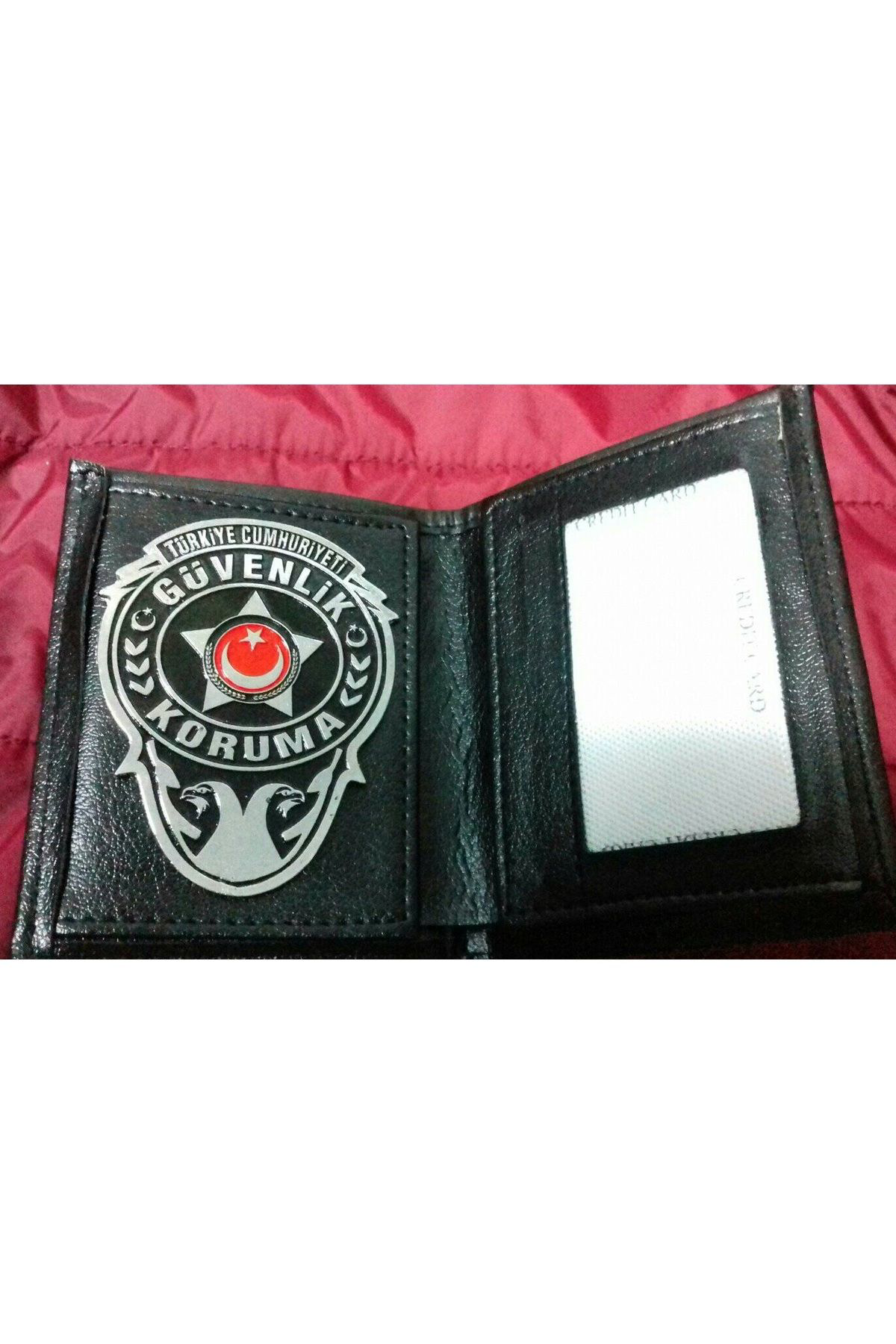 Aldatmaz Askeri Malzeme Özel Güvenlik Rozetli Cüzdan Satinal-Sivile Satilmaz.