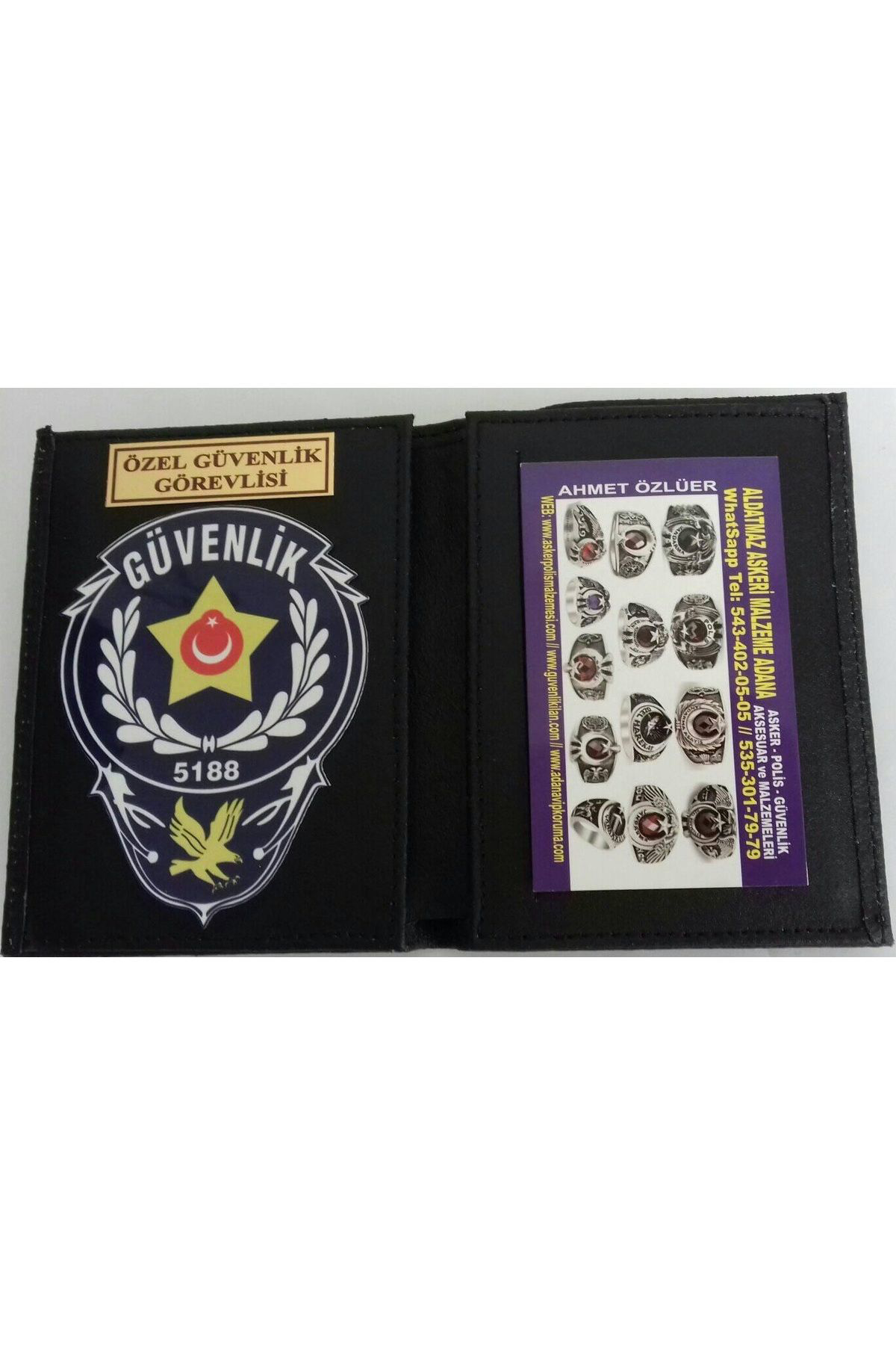 Angelo Planeta Özel Güvenlik Rozetli Cüzdani V +1-Rozet  Satinal.Sivile Satilmaz