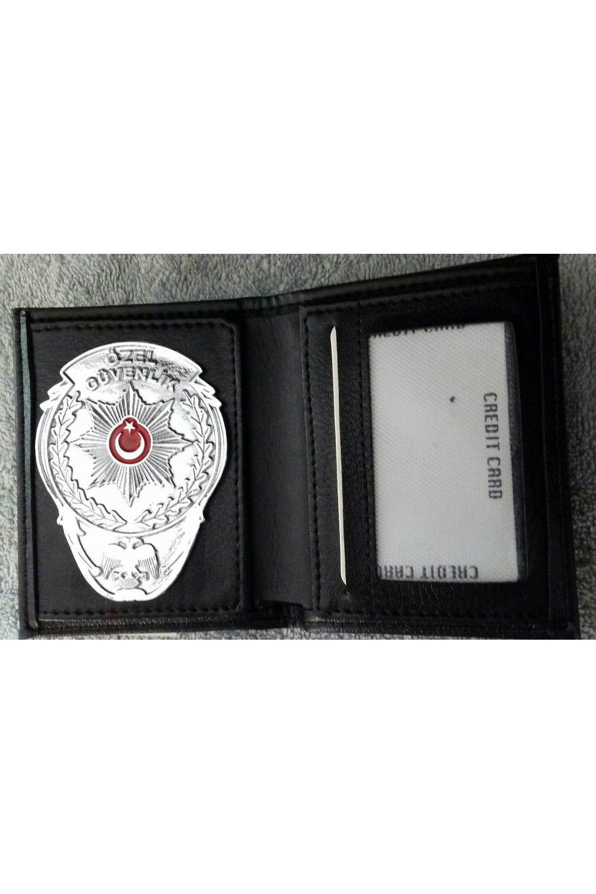 ÖZEL GÜVENLİK ROZETLI CÜZDANI+ÖZEL GÜVENLİK ANAHTARLIK MASKOTU AL