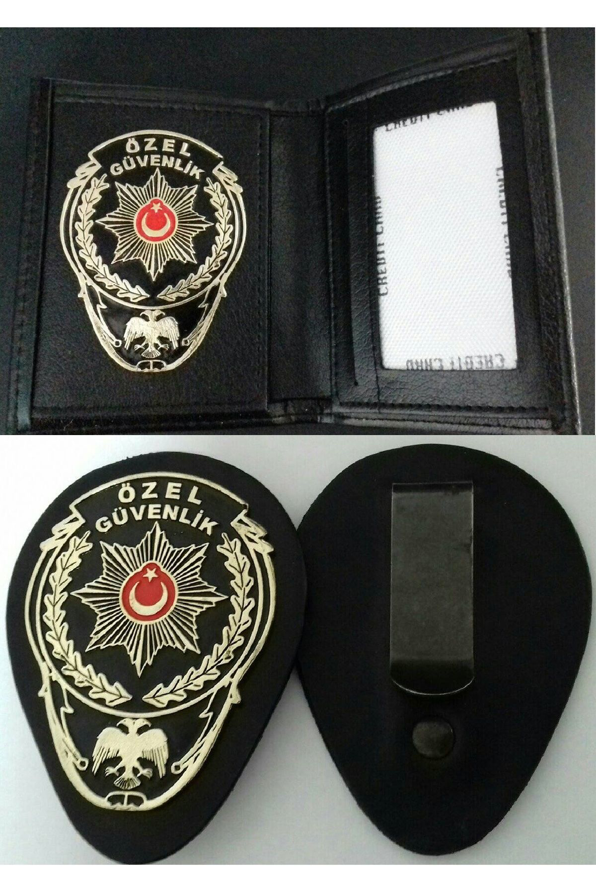 ÖZEL GÜVENLİK ROZETLİ CÜZDANI ve KEMER ROZETİ SATINAL-SIVILE SATI