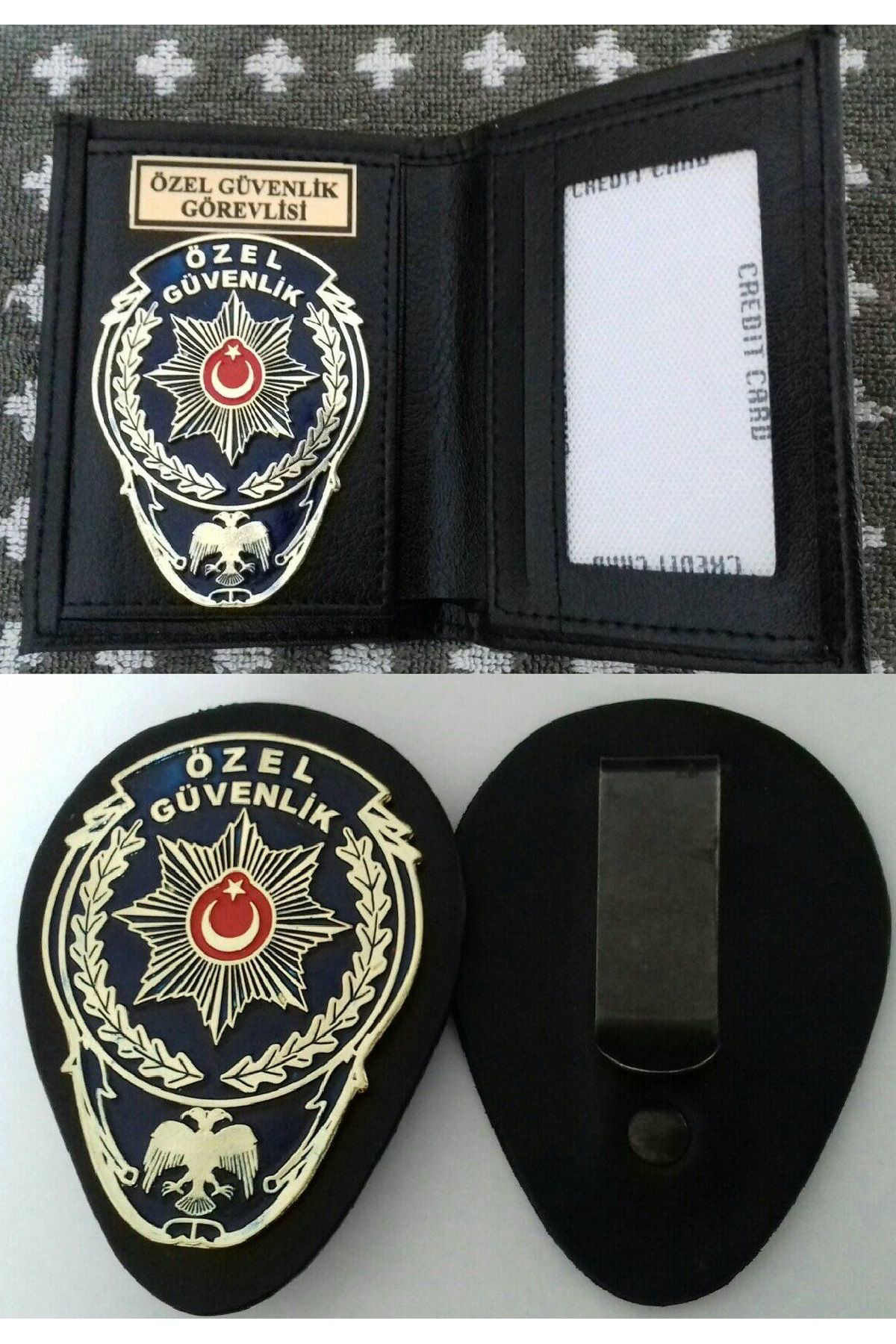 ÖZEL GÜVENLİK ROZETLİ CÜZDANI ve KEMER ROZETİ SATINAL-SIVILE SATI