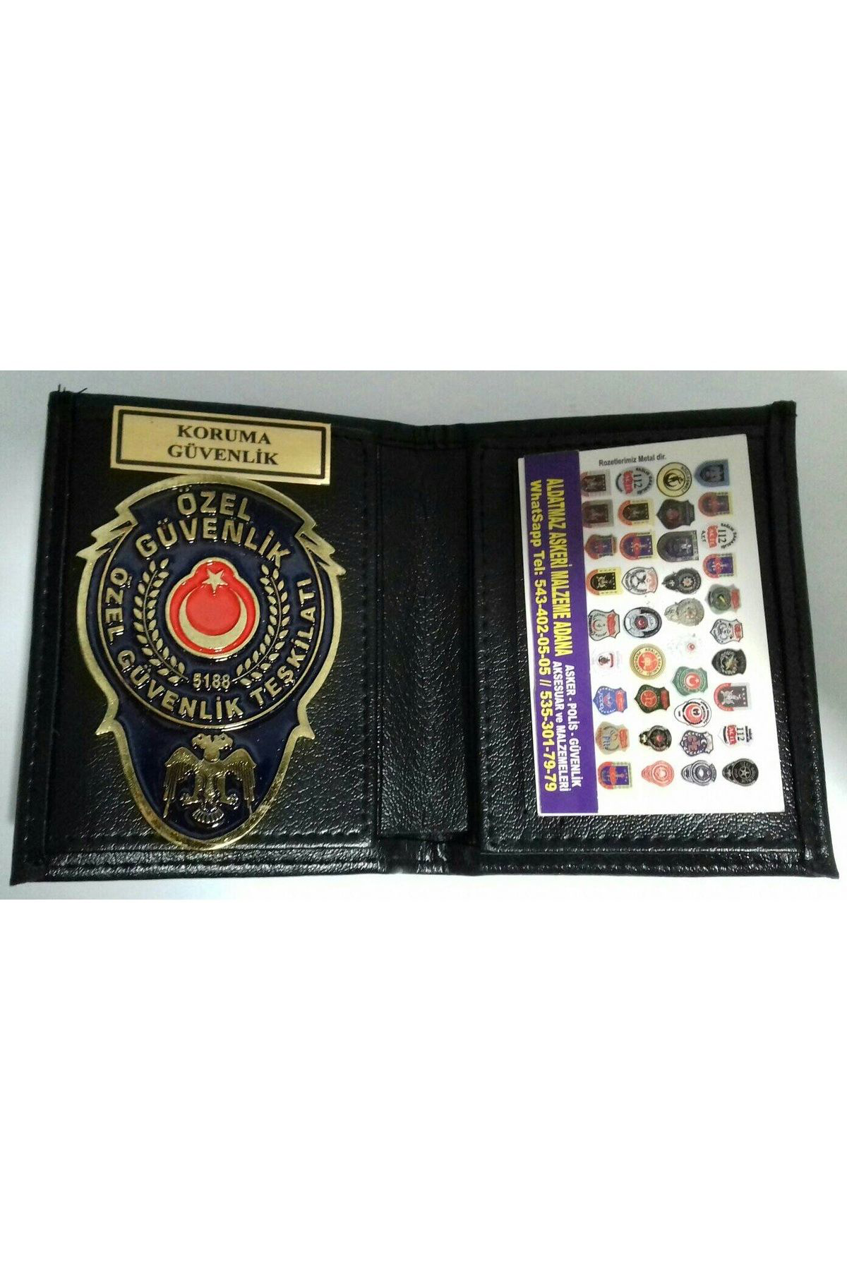 Özel Güvenlik Rozetli Cüzdanı Satınal.sadece Özelgüvenlik Görevli