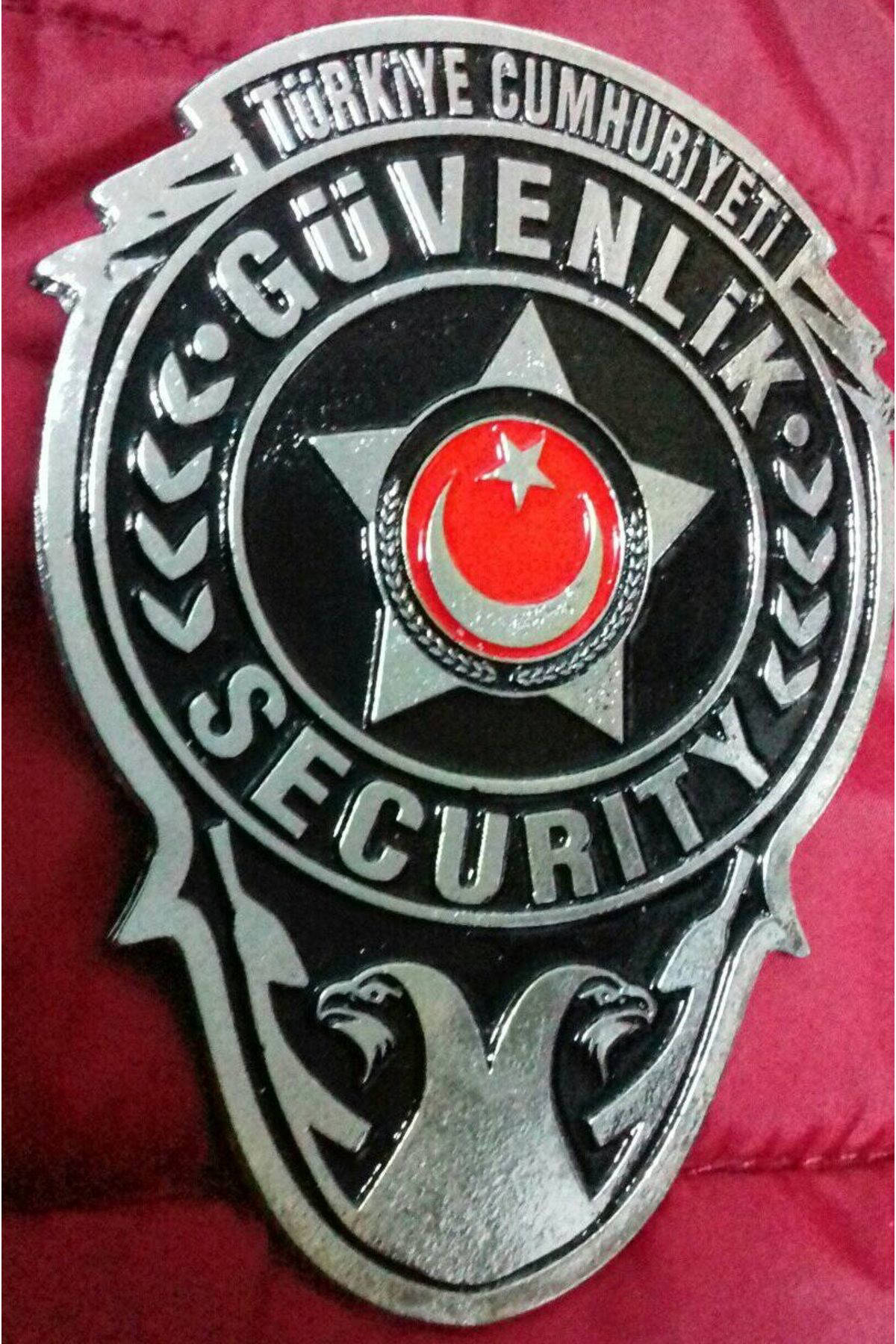 ÖZEL GÜVENLİK ROZETLİ CÜZDANI, +1 ROZET SATINAL-SIVILE SATILMAZ.