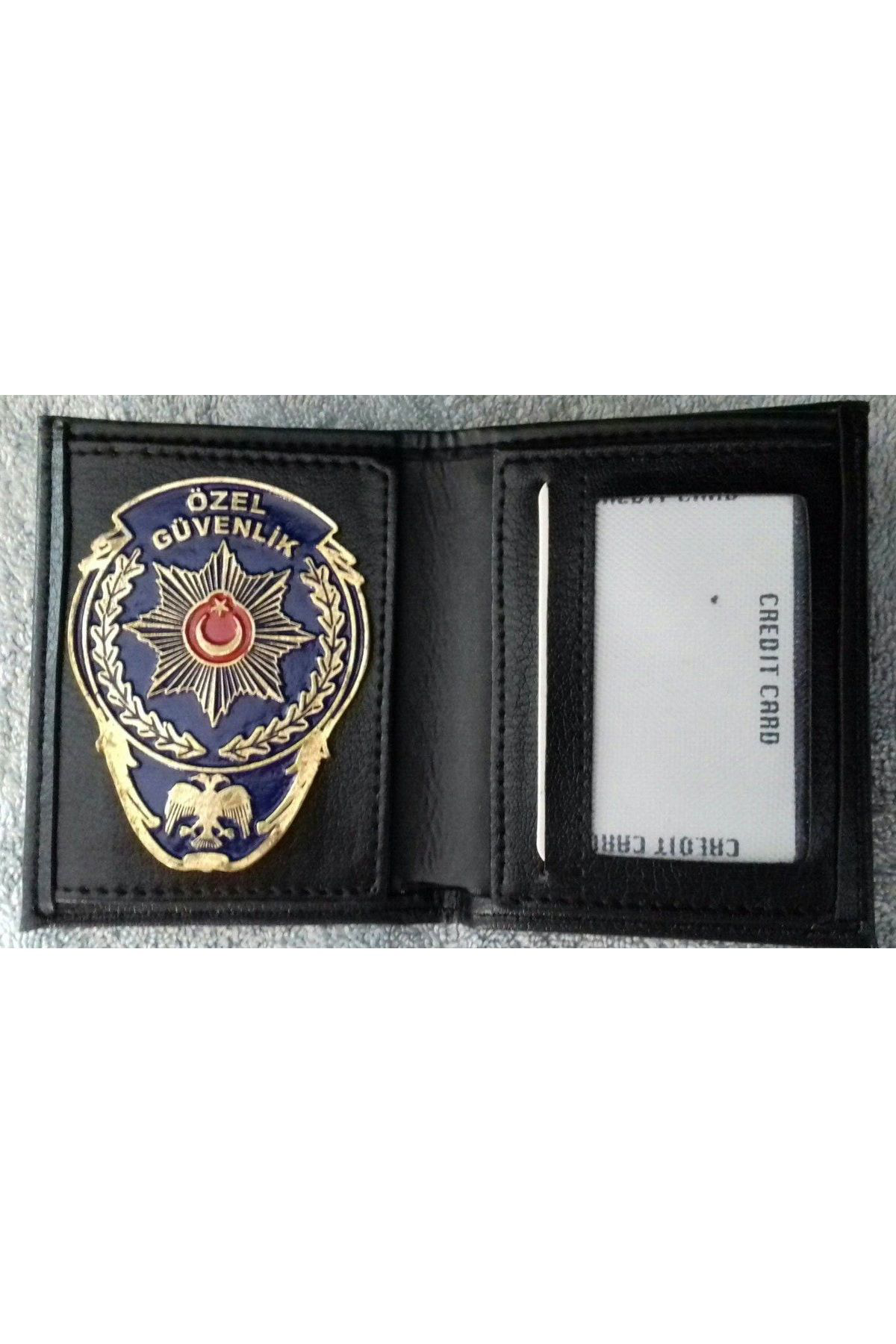 ÖZEL GÜVENLİK ROZETLI CÜZDANI+ÖZEL GÜVENLİK ANAHTARLIK MASKOTU AL
