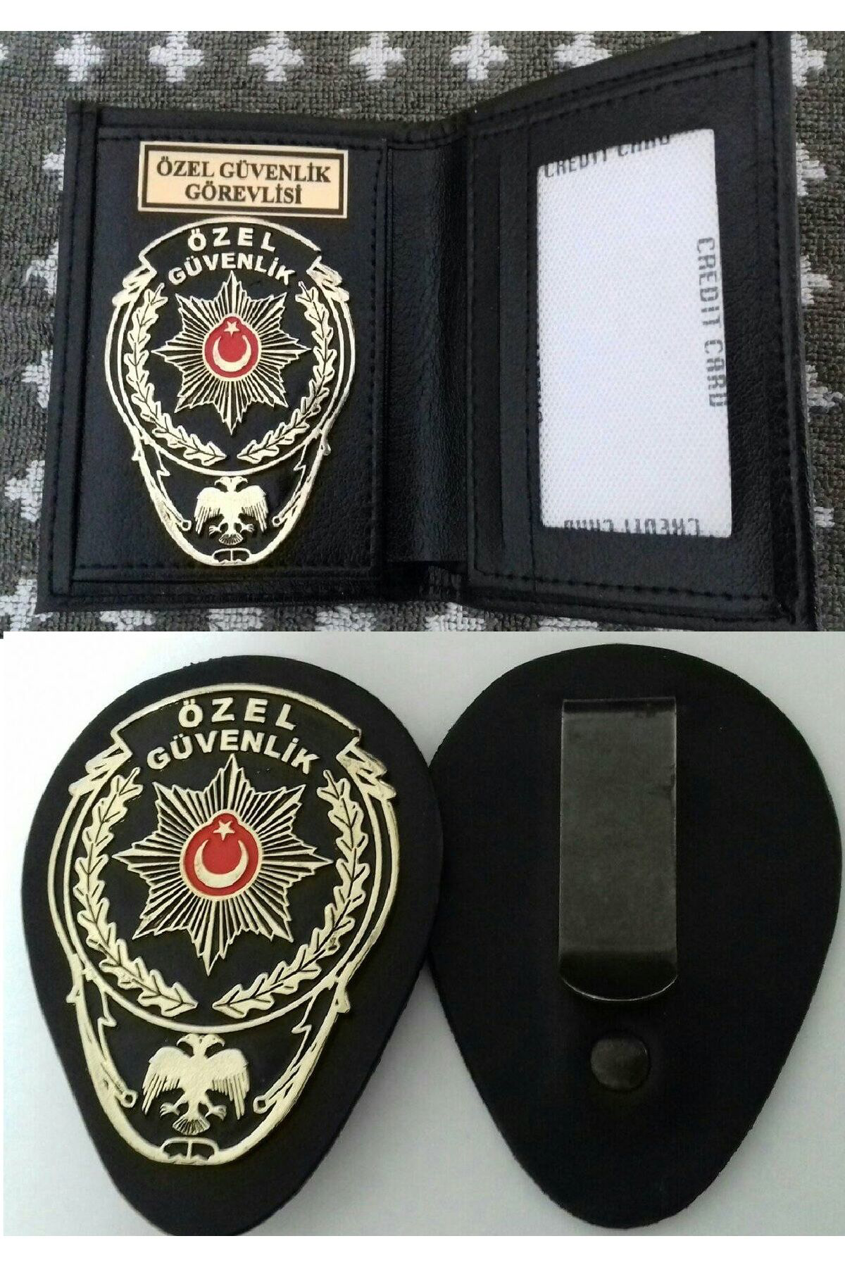 ÖZEL GÜVENLİK ROZETLİ CÜZDANI ve KEMER ROZETİ SATINAL-SIVILE SATI