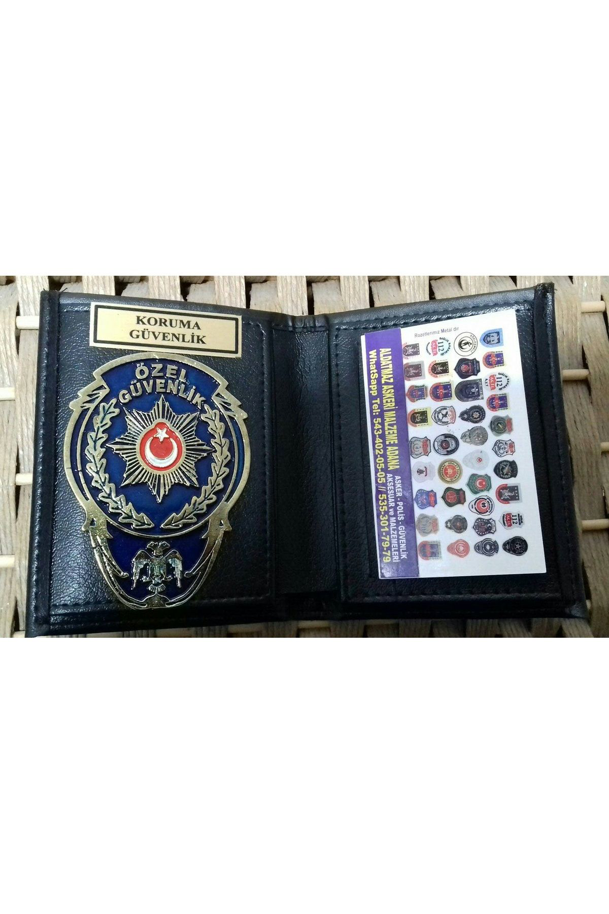 Özel Güvenlik Rozetli Cüzdanı Satınal.sadece Özelgüvenlik Görevli