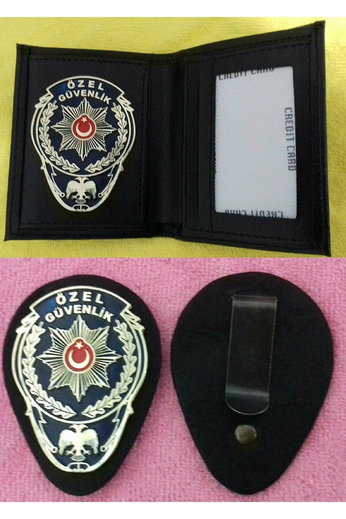 ÖZEL GÜVENLİK ROZETLİ CÜZDANI ve KEMER ROZETİ SATINAL-SIVILE SATI