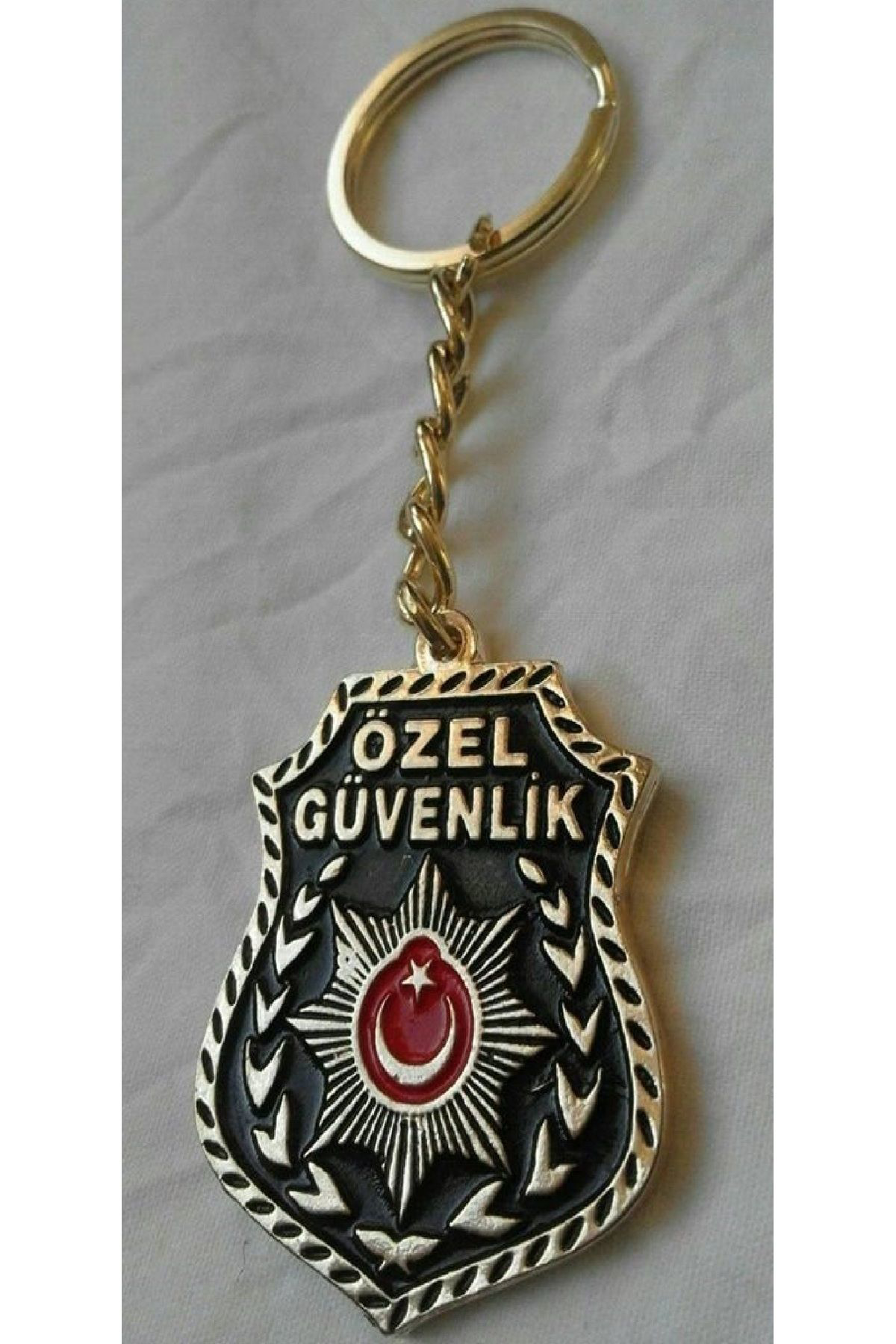 Aldatmaz Askeri Malzeme Özel Güvenlik Rozetli Cüzdani+Özel Güvenlik Anahtarlik Maskotu Al