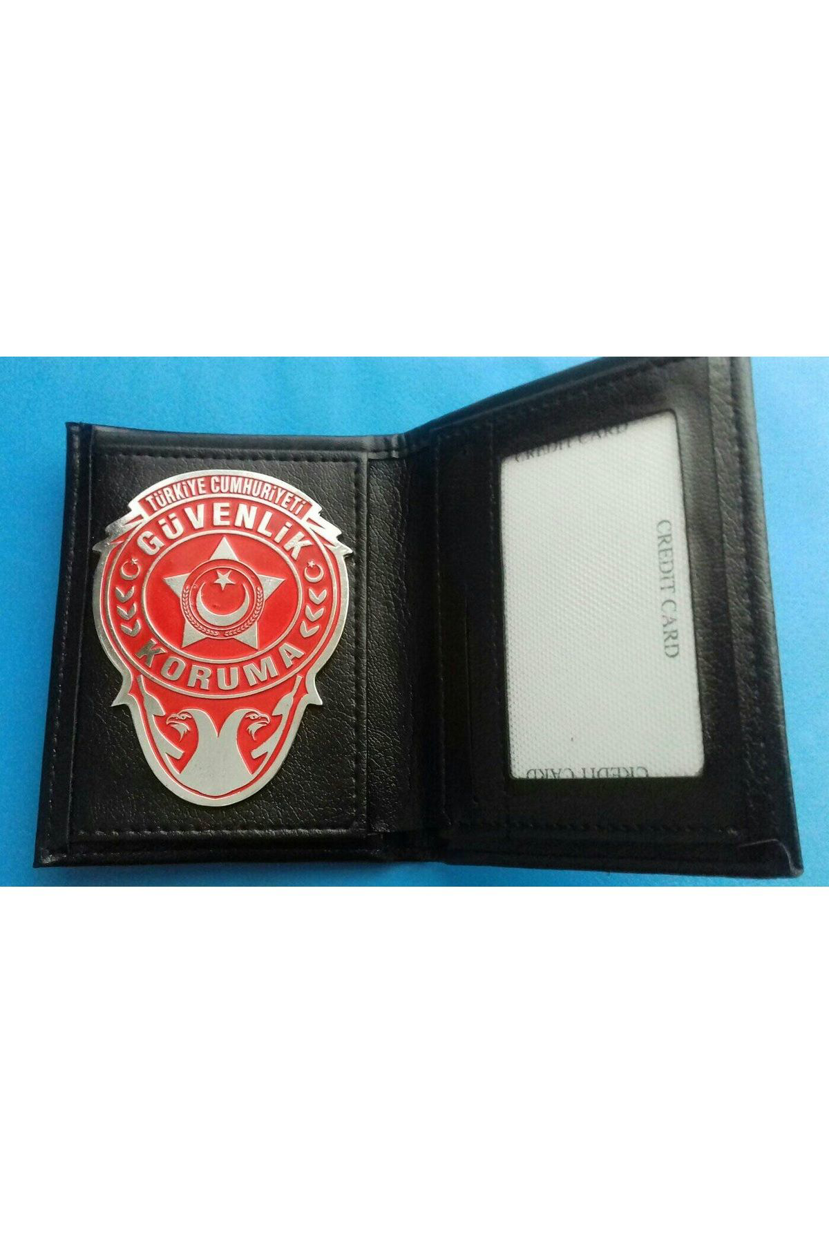 Aldatmaz Askeri Malzeme Özel Güvenlik Rozetli Cüzdani,+1Rozet, Satinal-Sivile Satilmaz.