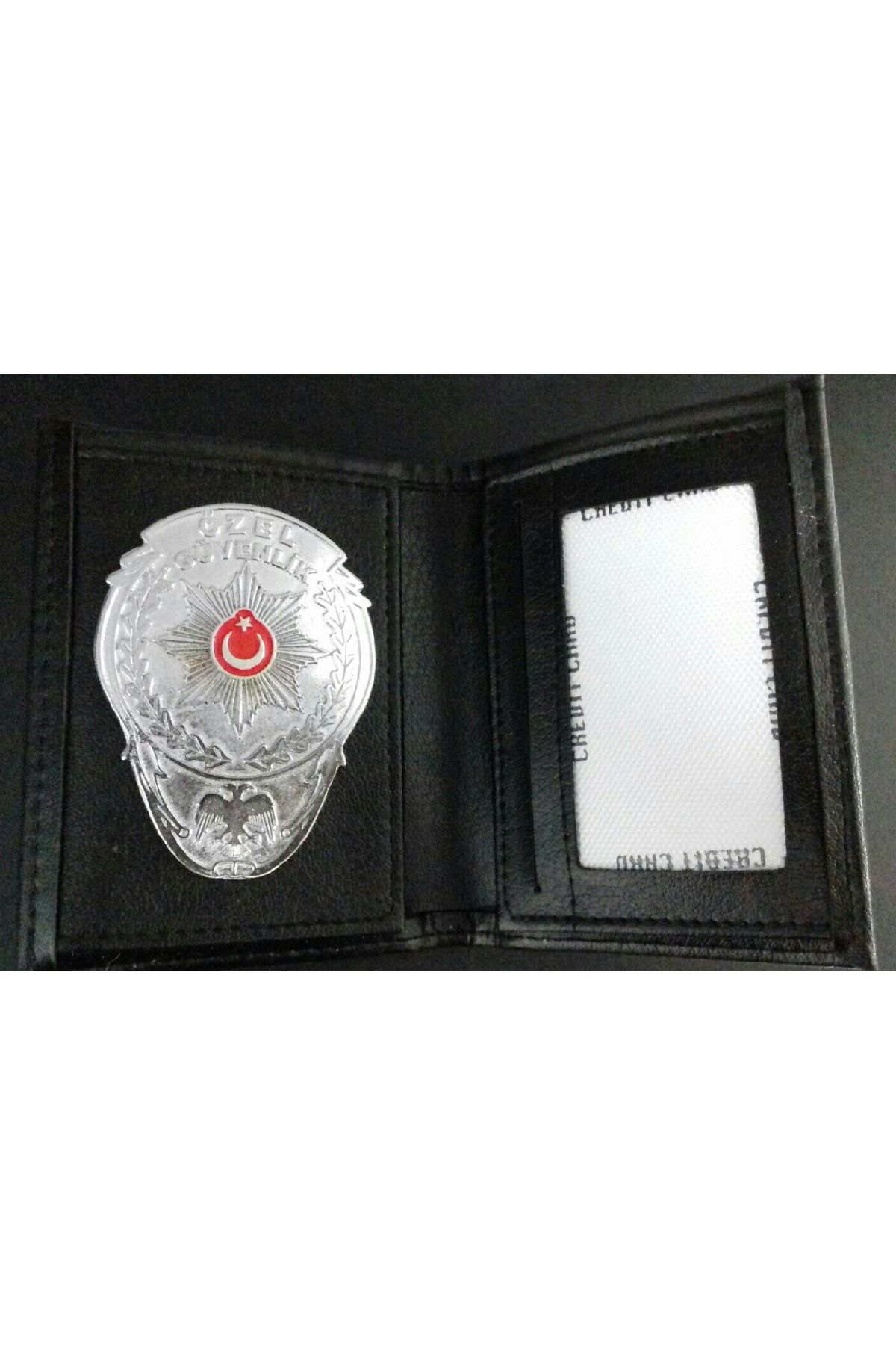 ÖZEL GÜVENLİK ROZETLI CÜZDANI+ÖZEL GÜVENLİK ANAHTARLIK MASKOTU AL