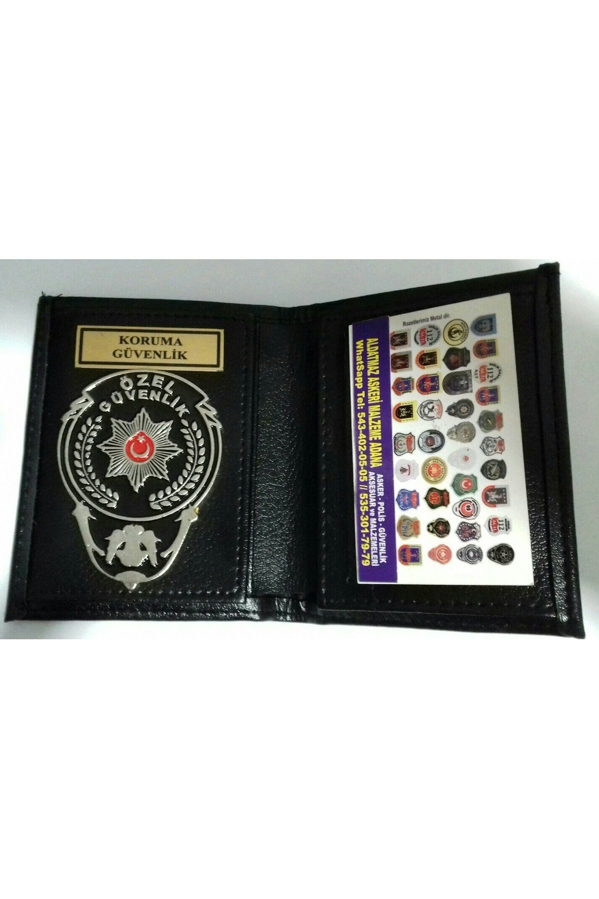 Özel Güvenlik Rozetli Cüzdanı Satınal.sadece Özelgüvenlik Görevli