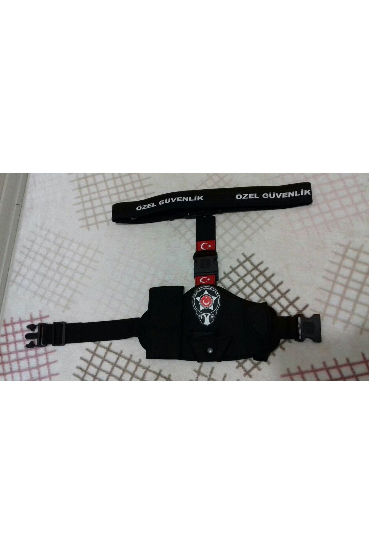 Aldatmaz Askeri Malzeme Özel Güvenlik Tesisat Bacak Kılıfı+Özel Güvenlik Cüzdanı+Ögg Pala