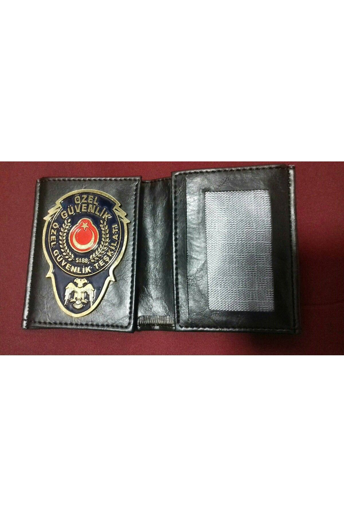 Aldatmaz Askeri Malzeme Özel Güvenlik Tesisat Bel Kilifi V Özel Güvenlik Rozetli Cüzdani 
