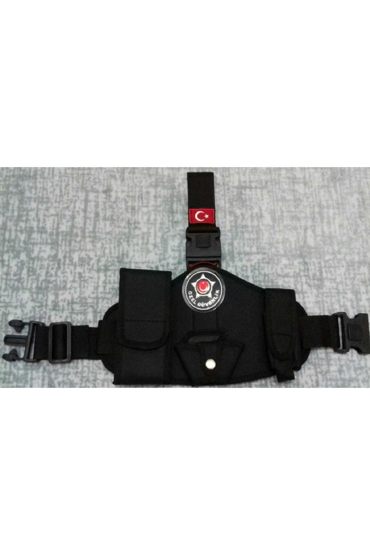 Sabra Özel Güvenlik Tesisat Bacak Kilifi Ve Özel Güvenlik Rozetli Cüzda