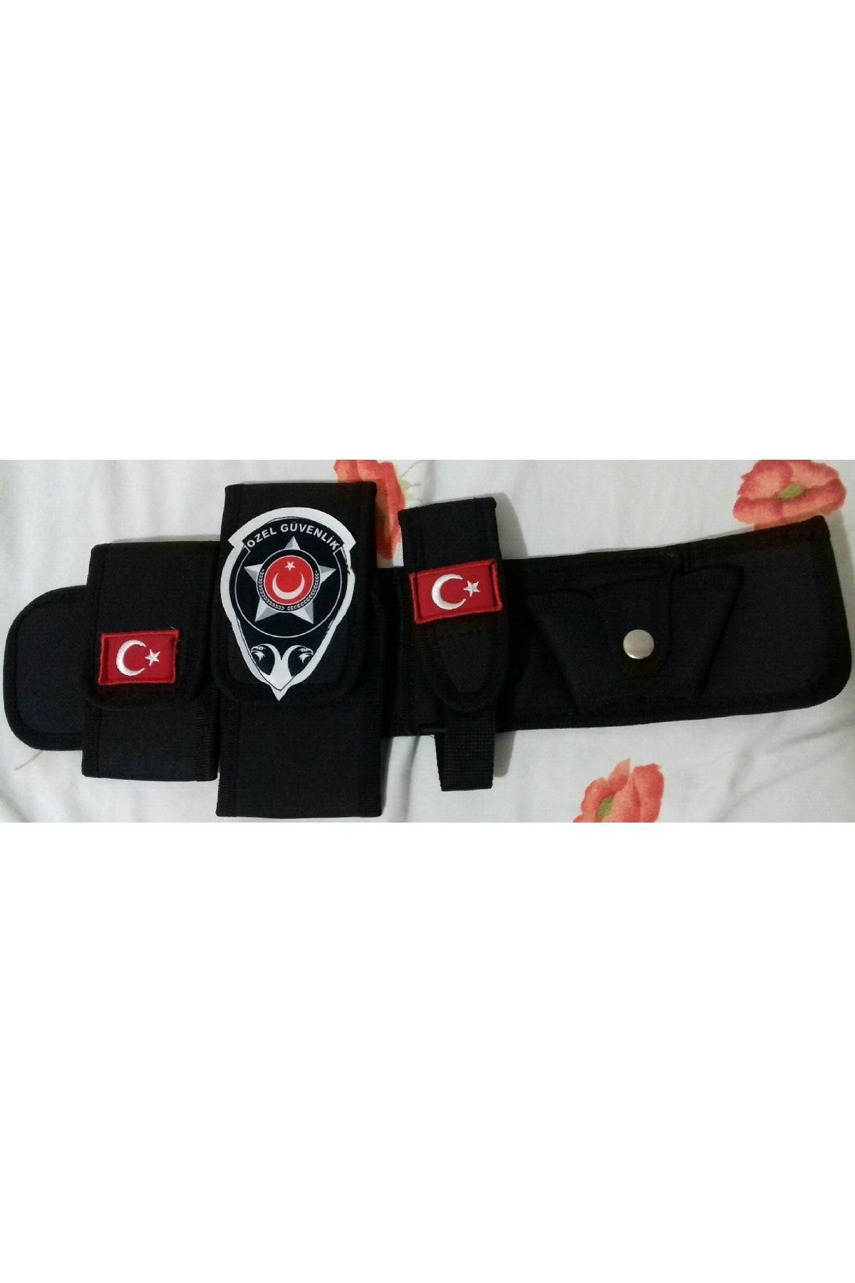 Aldatmaz Askeri Malzeme Özel Güvenlik Tesisat Bel Kilifi V Özel Güvenlik Rozetli Cüzdani 