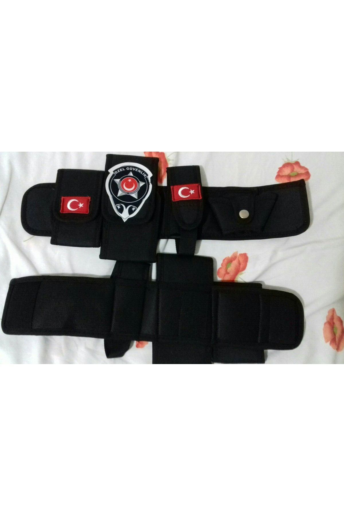 Aldatmaz Askeri Malzeme Özel Güvenlik Tesisat Bel Kilifi V Özel Güvenlik Rozetli Cüzdani 