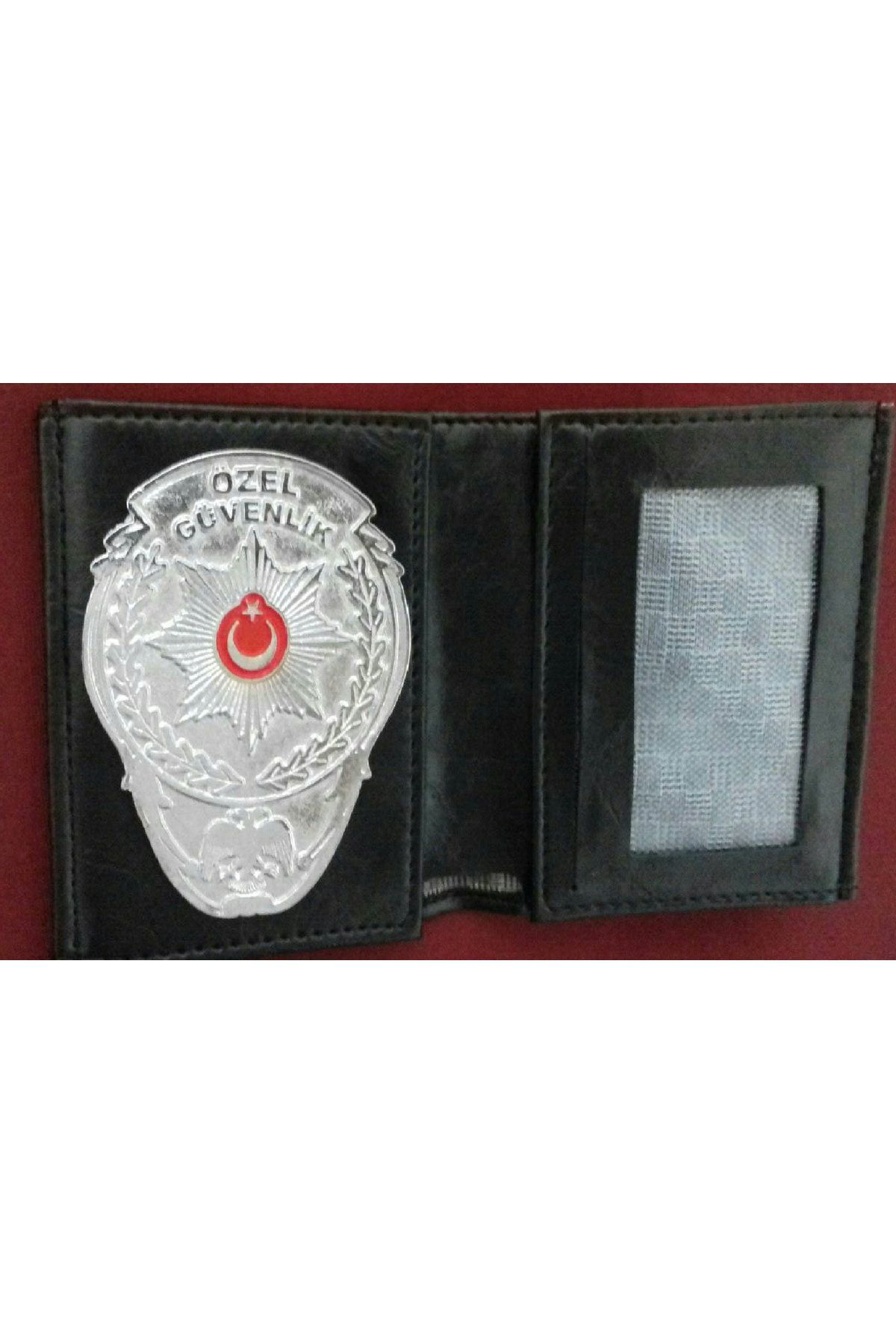 Aldatmaz Askeri Malzeme Özel Güvenlik Tesisat Bacak Kilifi Ve Özel Güvenlik Rozetli Cüzda