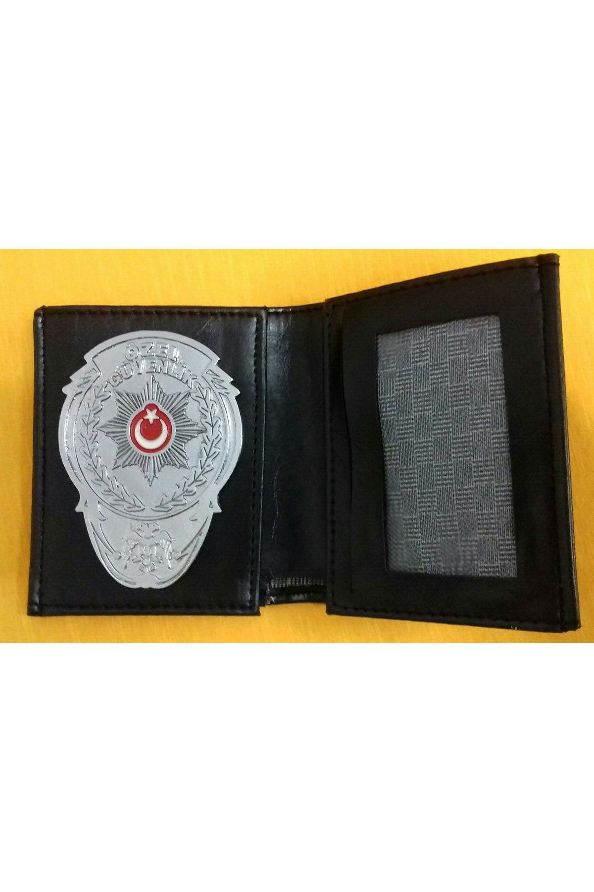 Aldatmaz Askeri Malzeme Özel Güvenlik Tesisat Bacak Kilifi Ve Özel Güvenlik Rozetli Cüzda