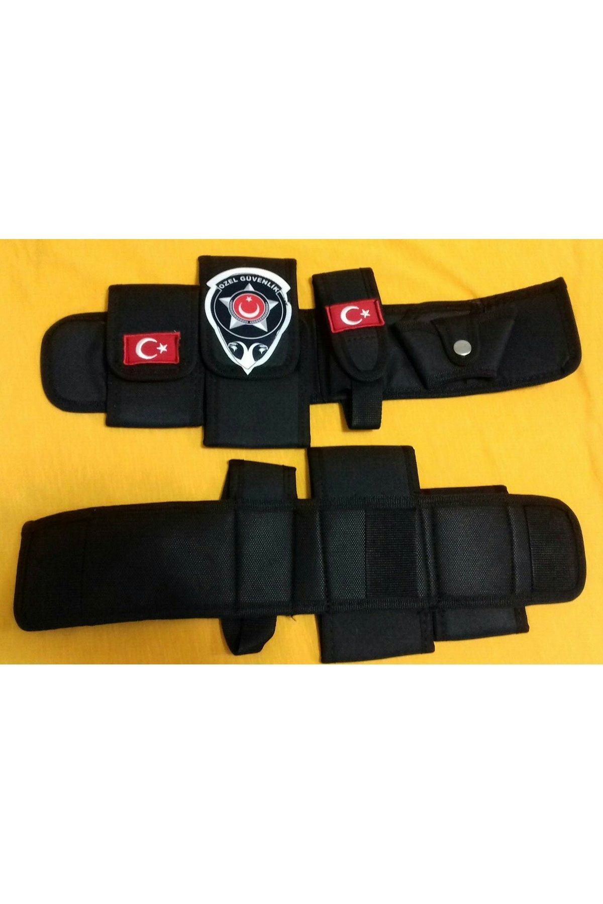 Aldatmaz Askeri Malzeme Özel Güvenlik Tesisat Bel Kilifi Özel Güvenlik Rozetli Cüzdani Sa