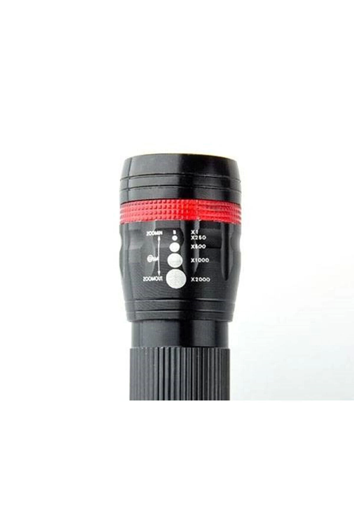 Just Cheap Store Özel Güvenlikler İçin Menzilli Zoomlu Pilli El Feneri Dayanikli