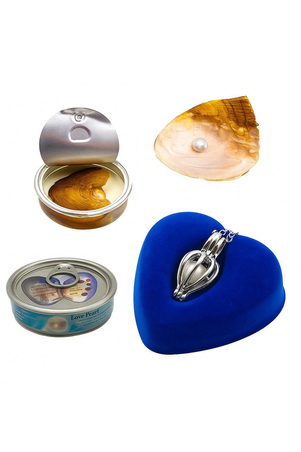 Beyisa Özel Hediye İstiridye İçinde Gerçek İnci Kolye Seti Beyisa Özel Hediye İstiridye İçinde Gerçek İnci Kolye Seti