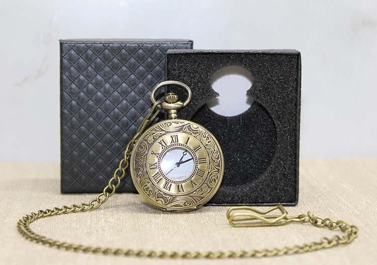 Just Cheap Store Özel Kutulu Antik Köstekli Saat Alk4668