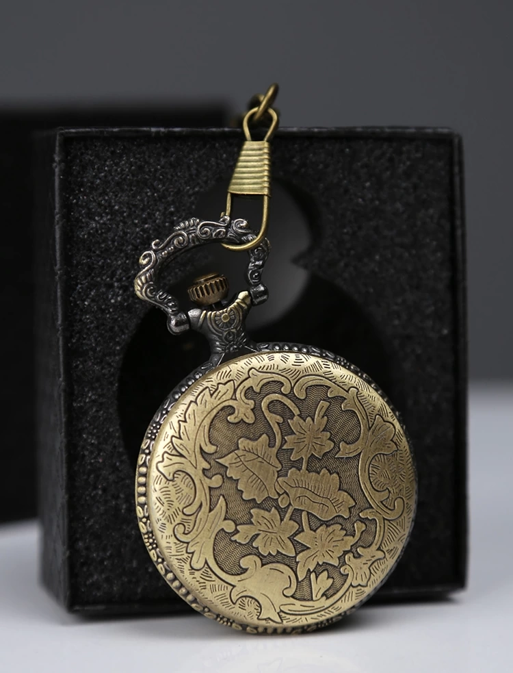 Just Cheap Store Özel Kutulu Dragonlu Antik Köstekli Saat Alk4680